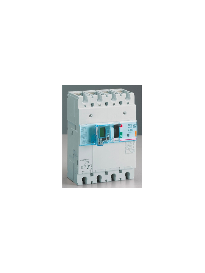 Legrand, 4 Pole, 100A, DPX³ 250 MCCB