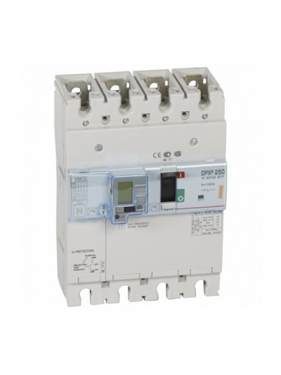 Legrand, 4 Pole, 160A, DPX³ 250 MCCB