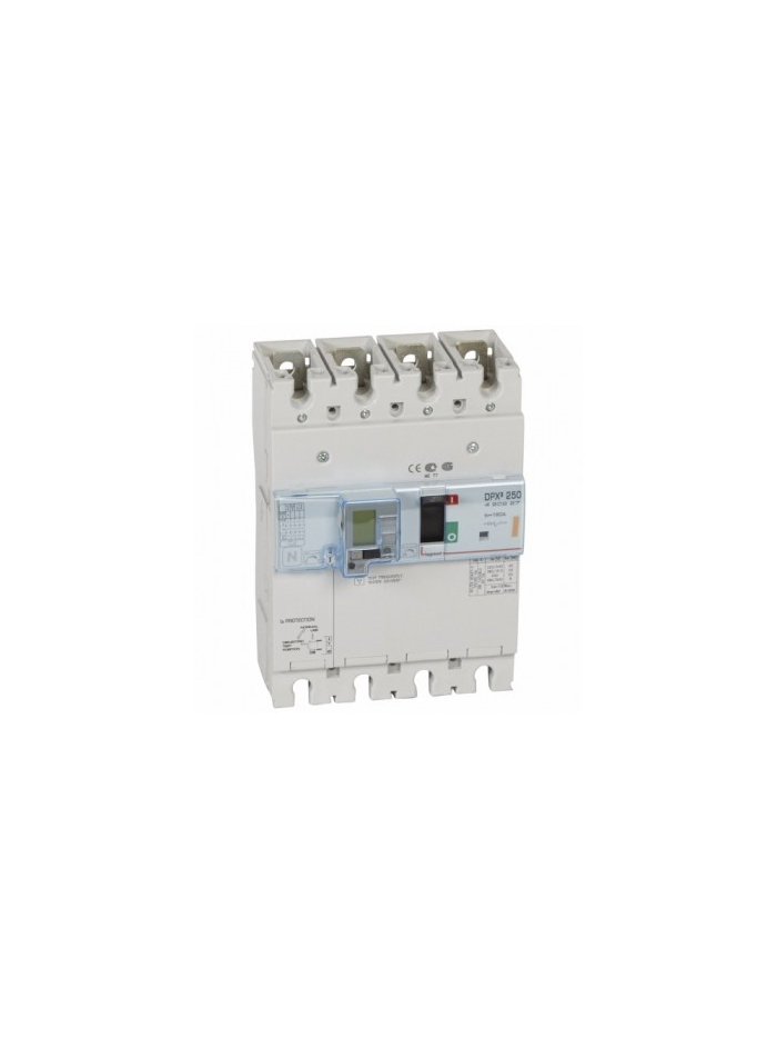 Legrand, 4 Pole, 160A, DPX³ 250 MCCB