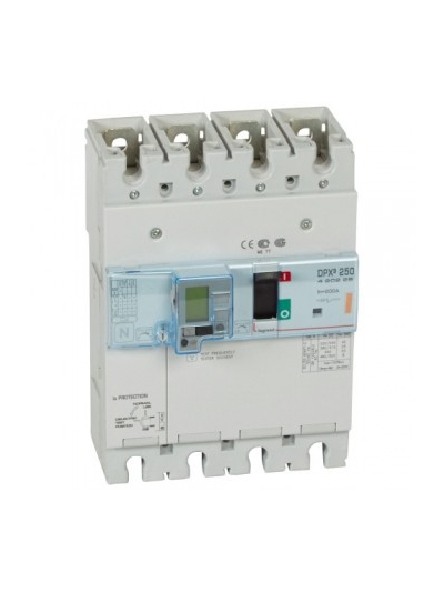 Legrand, 4 Pole, 200A, DPX³ 250 MCCB