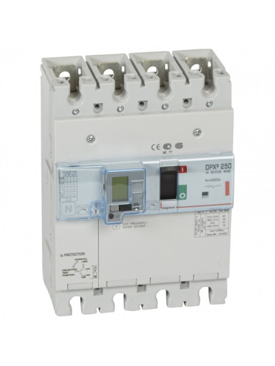 Legrand, 4 Pole, 250A, DPX³ 250 MCCB