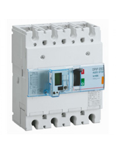 Legrand, 4 Pole, 40A, DPX³ 250 MCCB