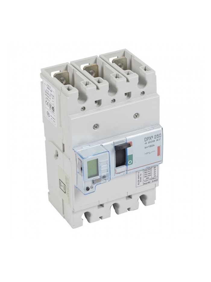 Legrand, 3 Pole, 160A, DPX³ 250 MCCB