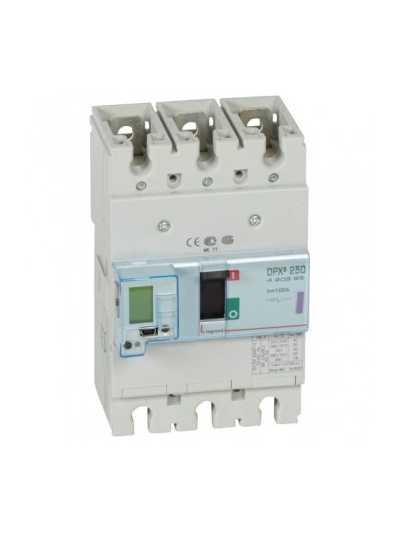 Legrand, 3 Pole, 100A, DPX³ 250 MCCB