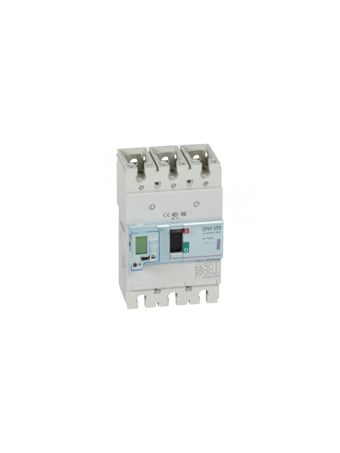 Legrand, 3 Pole, 100A, DPX³ 250 MCCB