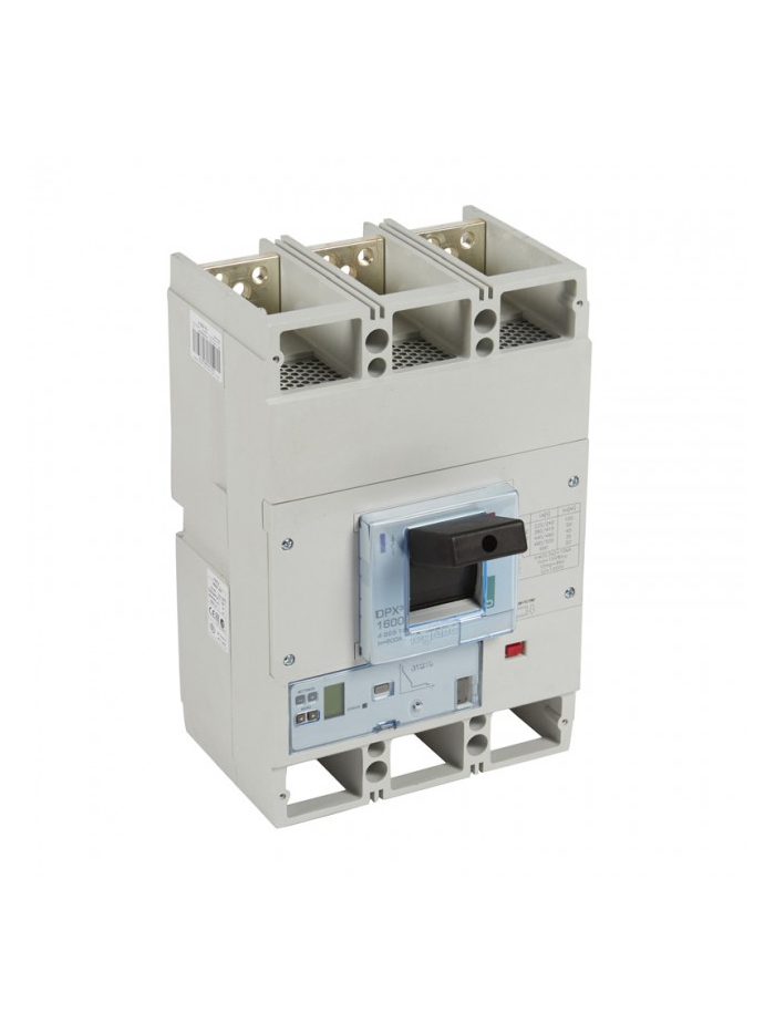 Legrand, 3 Pole, 1250A, DPX³ 1600 MCCB
