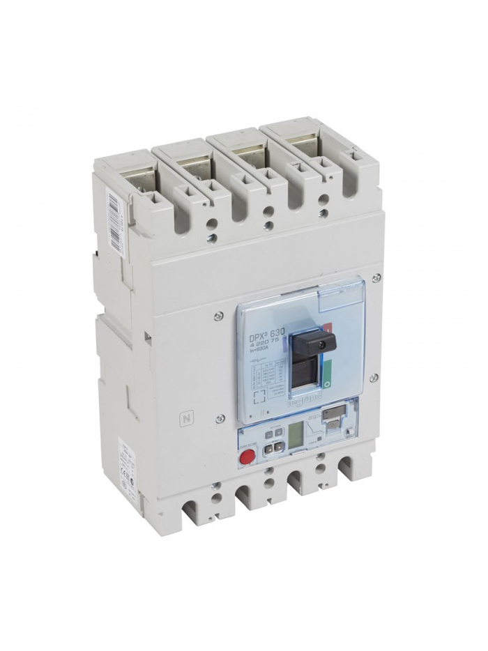 Legrand, 4 Pole, 630A, DPX³ 630 MCCB