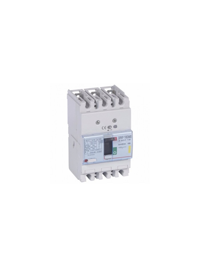 Legrand, 3 Pole, 50A, DPX³ 160 MCCB