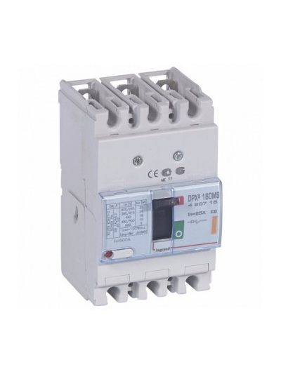 Legrand, 3 Pole, 25A, DPX³ 160 MCCB