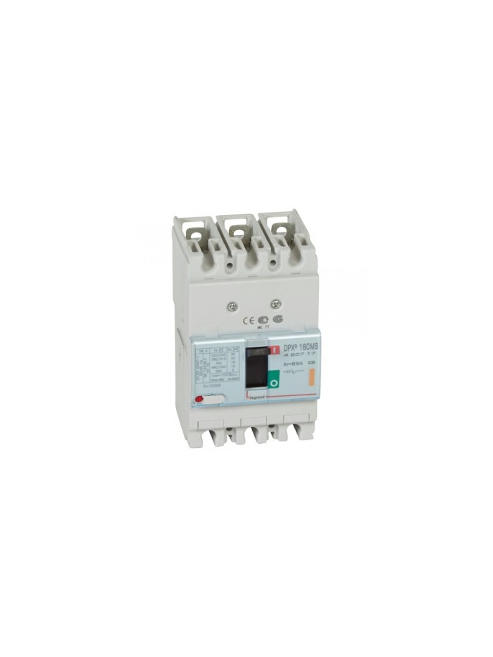 Legrand, 3 Pole, 63A, DPX³ 160 MCCB