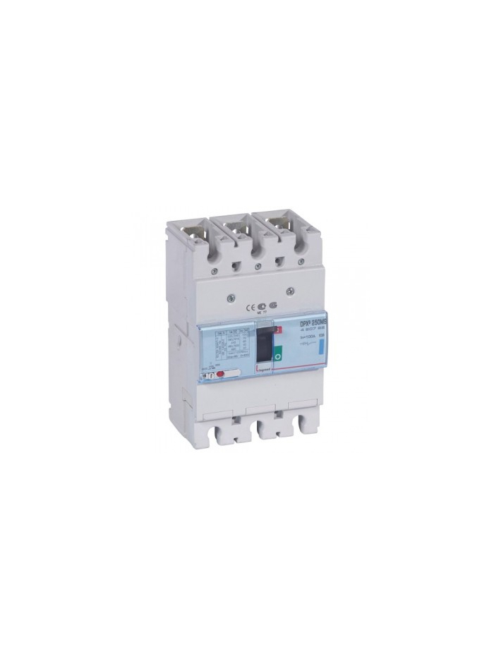Legrand, 3 Pole, 100A, DPX³ 250 MCCB