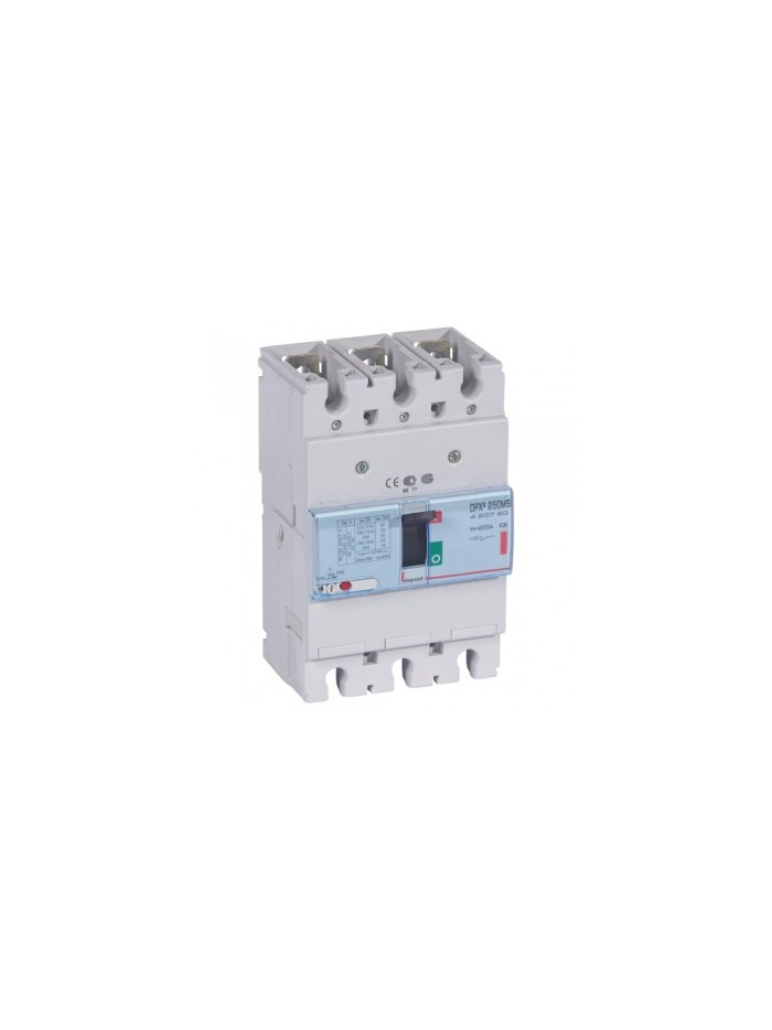 Legrand, 3 Pole, 200A, DPX³ 250 MCCB