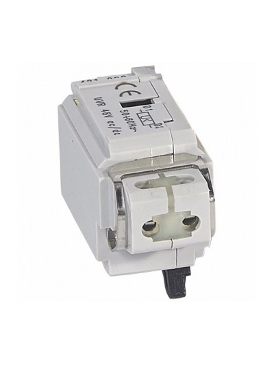 Legrand, 48V AC/DC, Undervoltage release for DPX MCCB