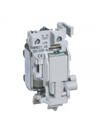 Legrand, 230V AC/DC, Undervoltage release for DPX MCCB