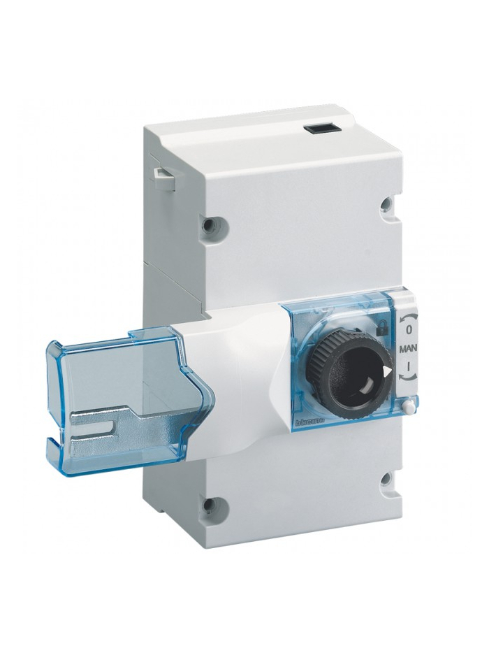 Legrand, 24-230V AC/DC, Motor operator (Side) for DPX MCCB 