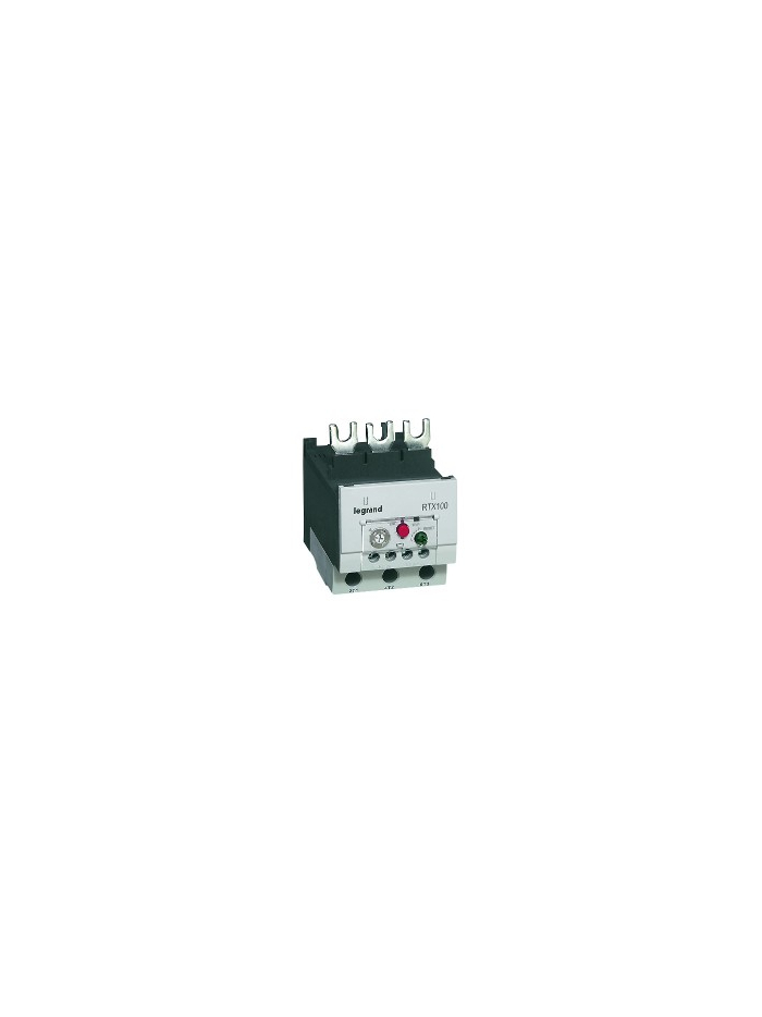 Legrand, 45-65A, Class 10 A, THERMAL OVERLOAD RELAY RTX³ 100 FOR CTX³ 100 CONTACTOR