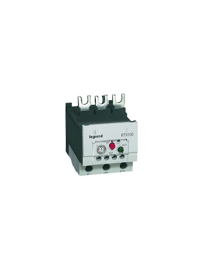 Legrand, 54-75A, Class 10 A, THERMAL OVERLOAD RELAY RTX³ 100 FOR CTX³ 100 CONTACTOR