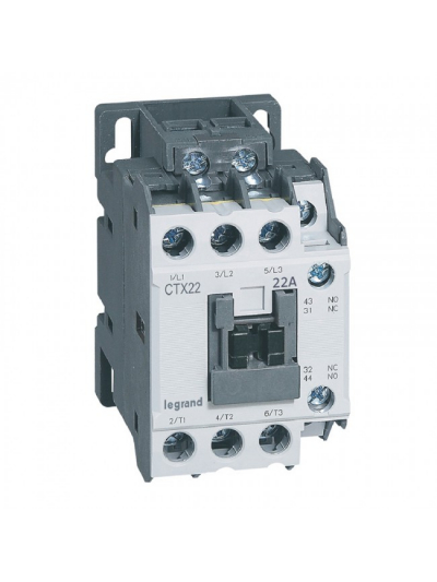 Legrand, 22A, 3 Pole, 48V DC, CTX³ CONTACTOR