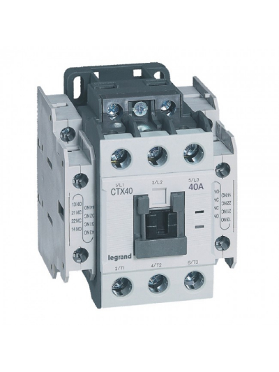 Legrand, 40A, 3 Pole, 110V AC, CTX³ 40 CONTACTOR