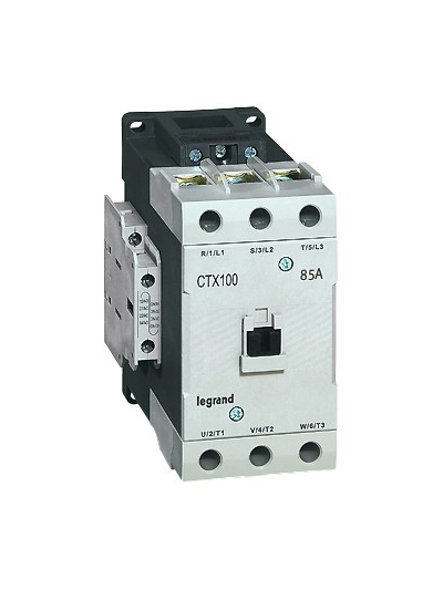 Legrand, 85A, 3 Pole, 24V DC with Screw Terminal CTX³ 100 CONTACTOR