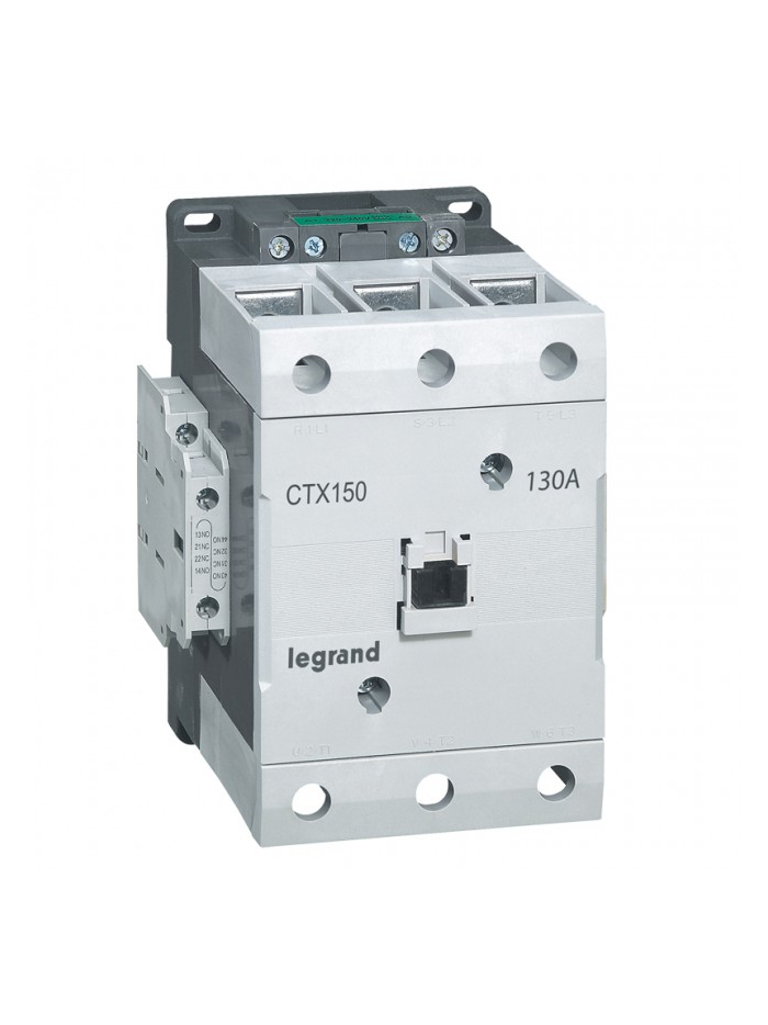Legrand, 130A, 3 Pole, 24V AC with Screw Terminal CTX³ 150 CONTACTOR