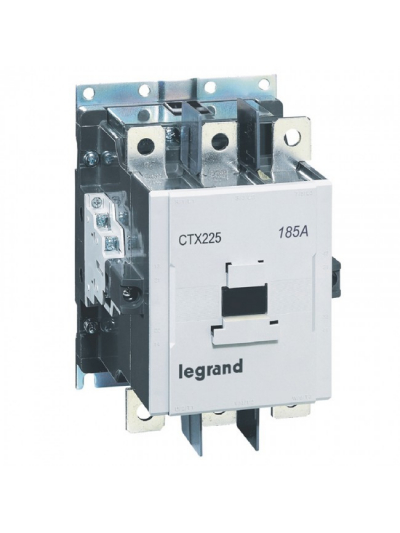 Legrand, 185A, 3 Pole, 24V AC/DC with Screw Terminal CTX³ 225 CONTACTOR