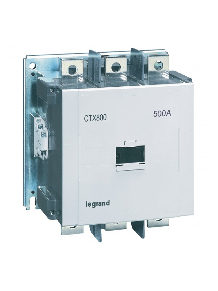 Legrand, 500A, 3 Pole, 380-450V AC with Screw Terminal CTX³ 800 CONTACTOR