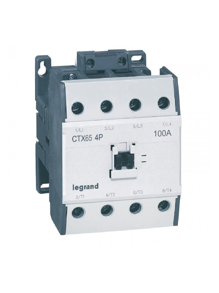 Legrand, 65A, 4 Pole, 230V AC with Screw Terminal CTX³ CONTACTOR