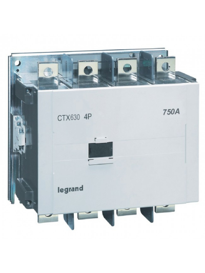 Legrand, 630A, 4 Pole, 200-240V AC/DC, CTX³ CONTACTOR