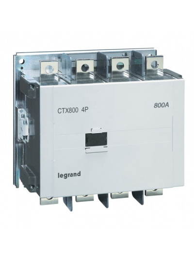 Legrand, 800A, 4 Pole, 200-240V AC/DC, CTX³ CONTACTOR