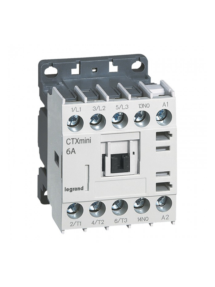 Legrand, 6A, 3 Pole, 415V AC with Screw Terminal CTX³ MINI CONTACTOR