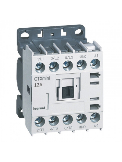 Legrand, 12A, 3 Pole, 230V AC with Screw Terminal CTX³ MINI CONTACTOR