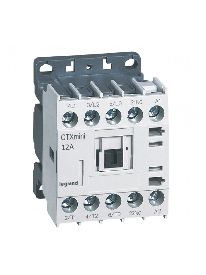 Legrand, 12A, 3 Pole, 24V AC with Screw Terminal CTX³ MINI CONTACTOR