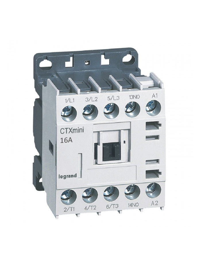 Legrand, 16A, 3 Pole, 415V AC with Screw Terminal CTX³ MINI CONTACTOR