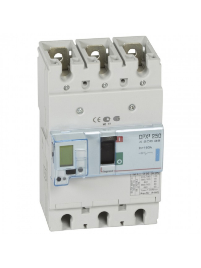 Legrand, 3 Pole, 160A, DPX³ 250 MCCB
