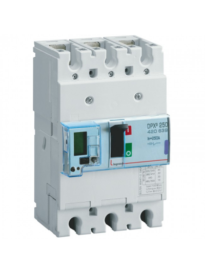Legrand, 3 Pole, 250A, DPX³ 250 MCCB