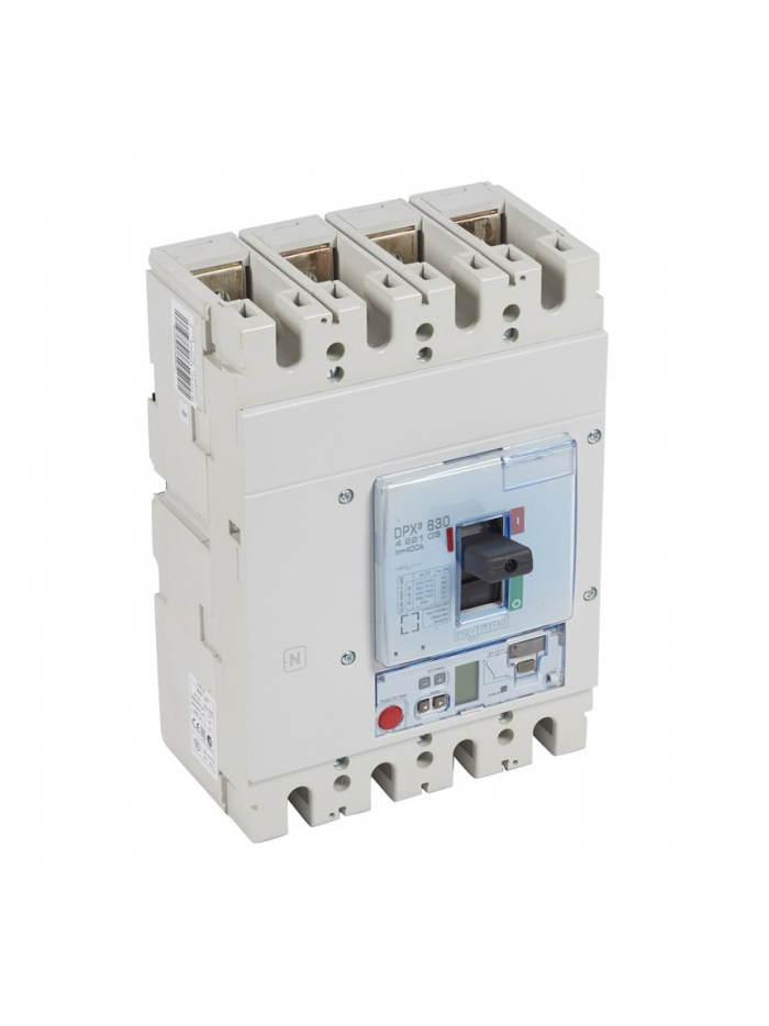 Legrand, 4 Pole, 400A, DPX³ 630 MCCB