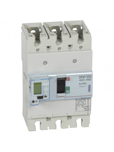 Legrand, 3 Pole, 40A, DPX³ 250 MCCB
