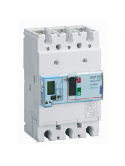 Legrand, 3 Pole, 160A, DPX³ 250 MCCB