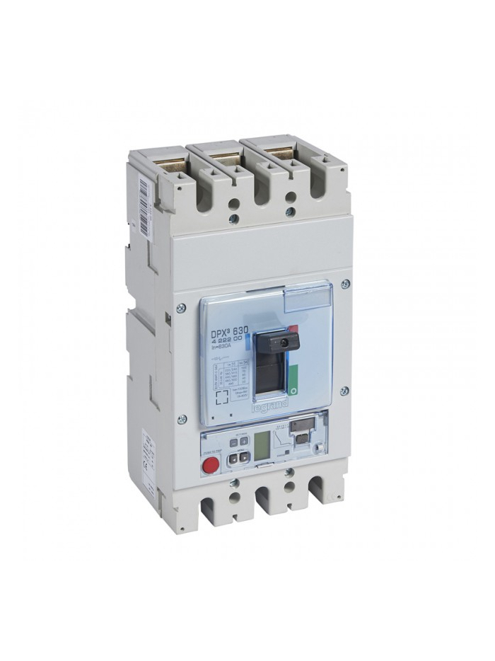Legrand, 3 Pole, 630A, DPX³ 630 MCCB