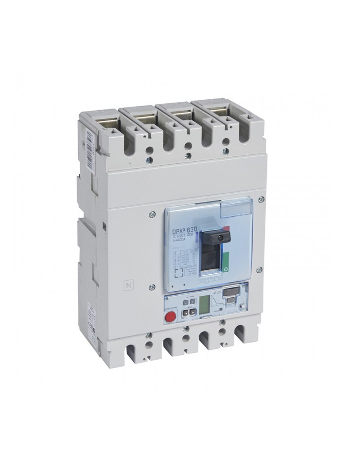 Legrand, 4 Pole, 400A, DPX³ 630 MCCB