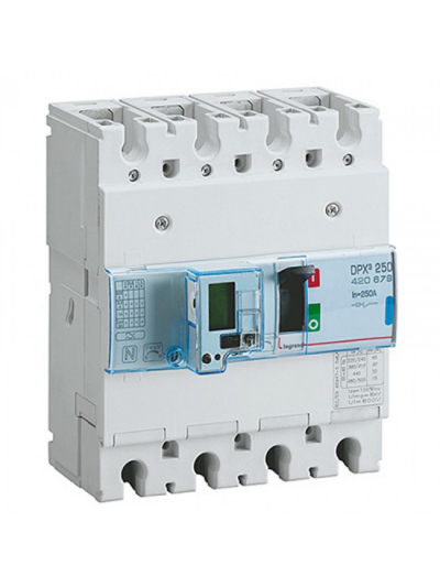 Legrand, 4 Pole, 250A, DPX³ 250 MCCB