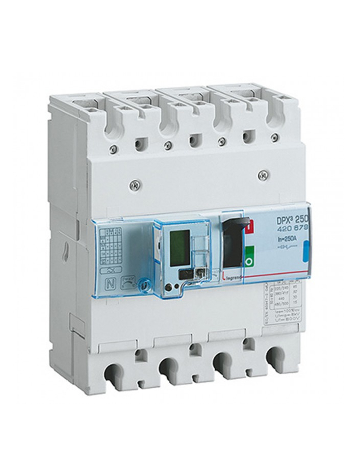 Legrand, 4 Pole, 250A, DPX³ 250 MCCB
