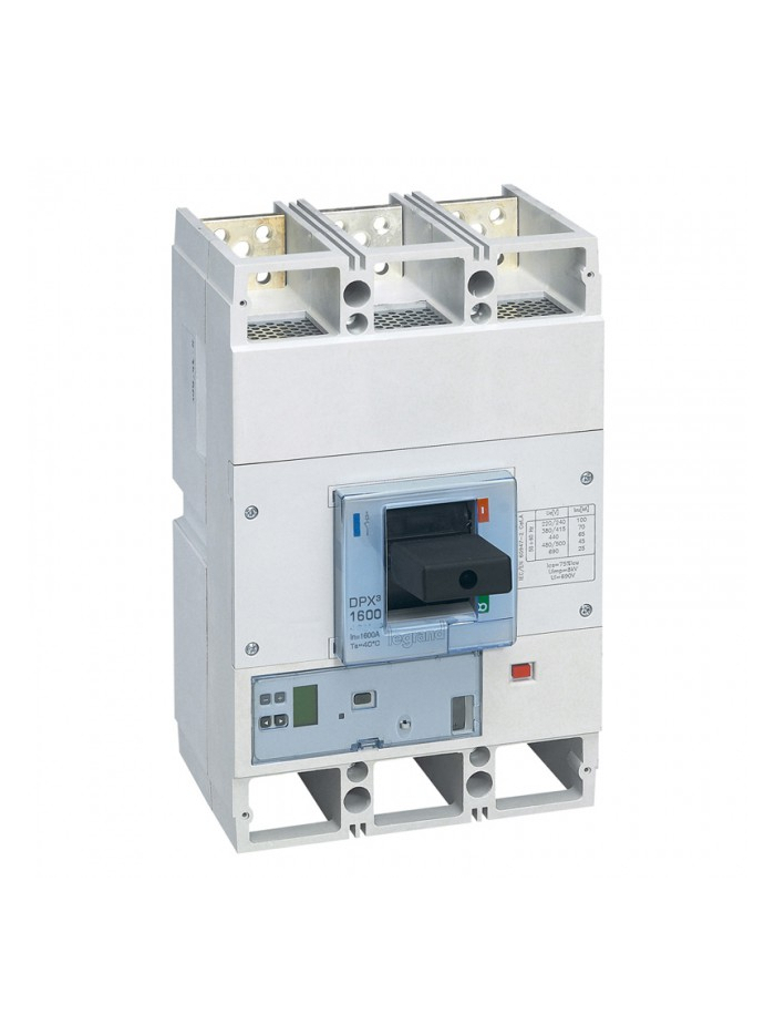 Legrand, 3 Pole, 800A, DPX³ 1600 MCCB
