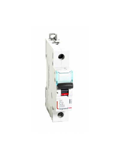 Legrand, 1 Pole, 2A, C-CURVE, DX³ MCB