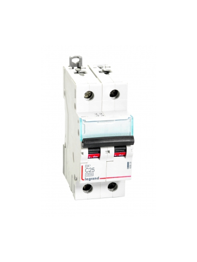 Legrand, 2 Pole, 25A, C-CURVE, DX³ MCB