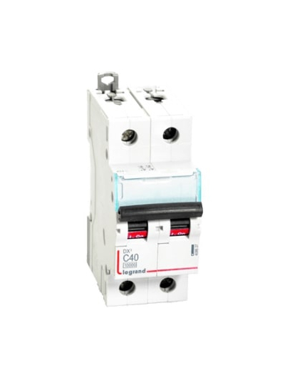 Legrand, 2 Pole, 40A, C-CURVE, DX³ MCB