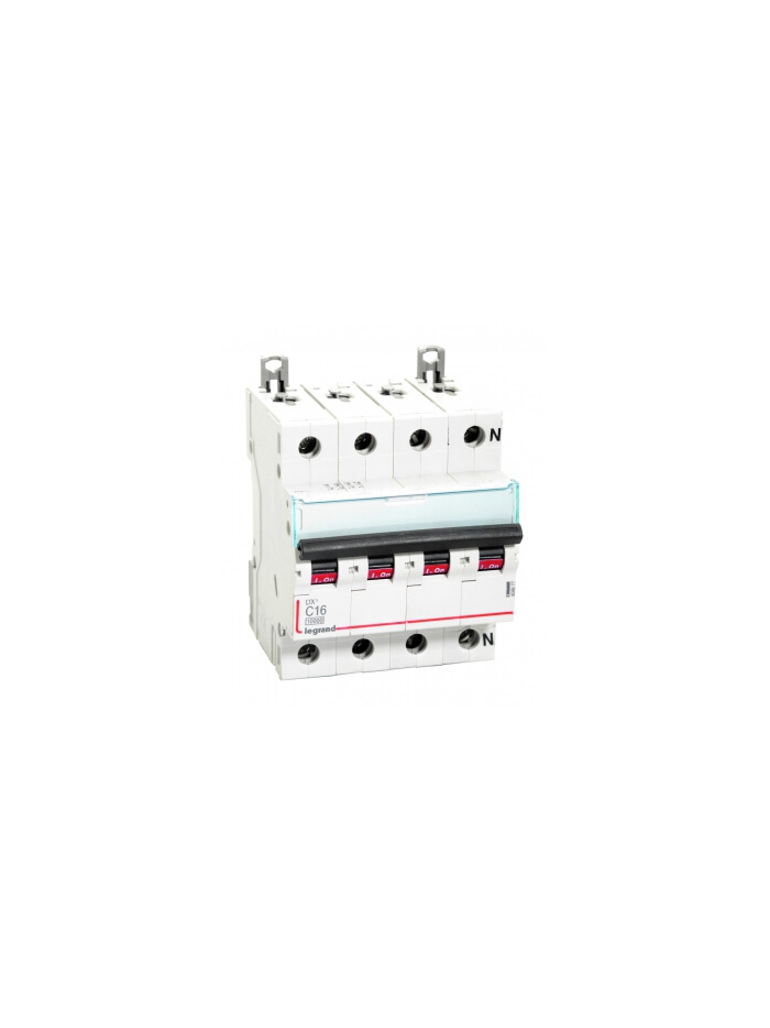 Legrand, 3 Pole+N, 16A, C-CURVE, DX³ MCB