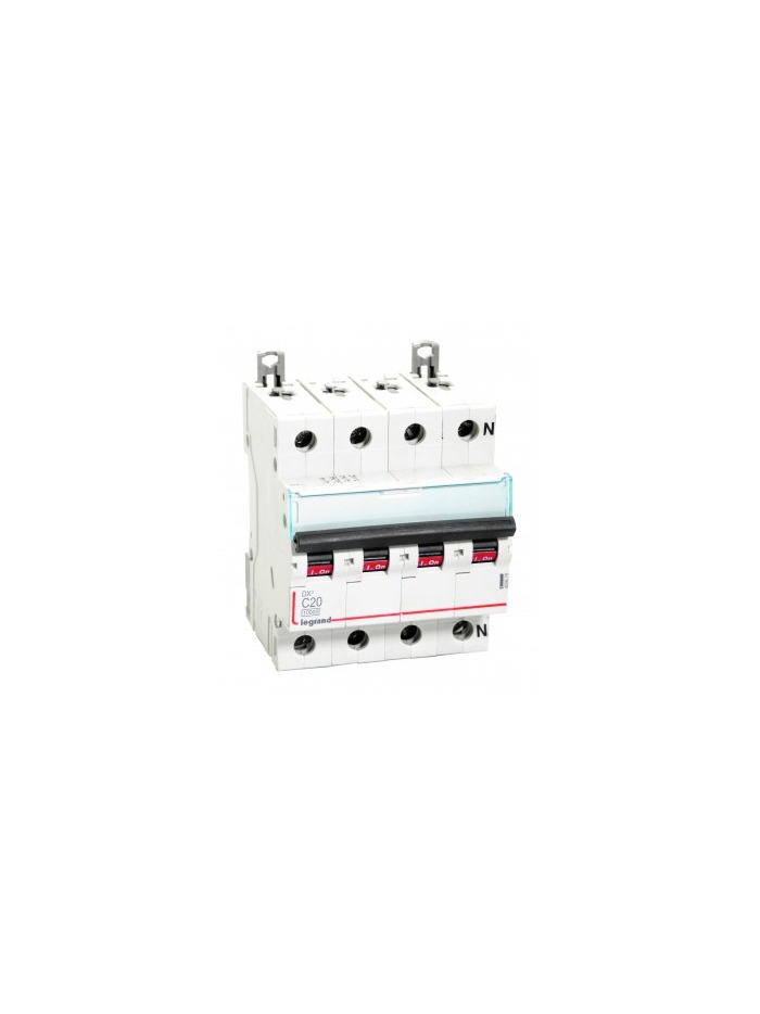 Legrand, 3 Pole+N, 20A, C-CURVE, DX³ MCB