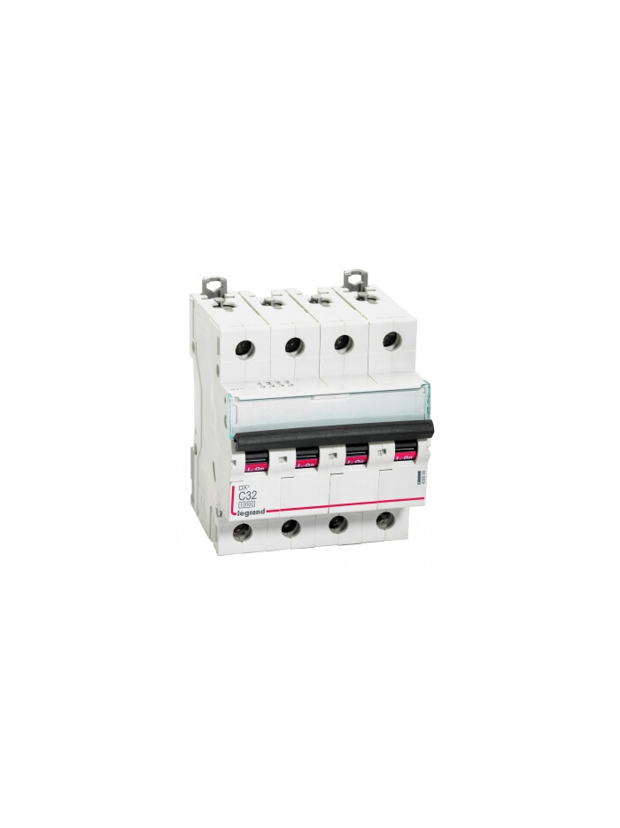 Legrand, 4 Pole, 32A, C-CURVE, DX³ MCB